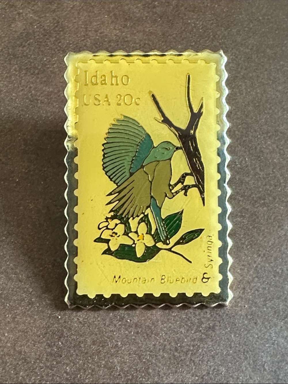 Idaho Stamp Decorative Bird Pin - Johnathan-Grey & Associates